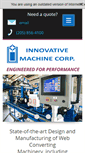 Mobile Screenshot of innovativemach.com